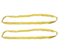 Endless Round Sling 8ft Yellow 8400 lb (2 Pack) - Heavy Duty Rigging