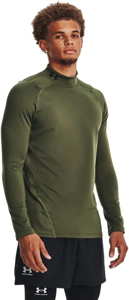 Under Armour Mens ColdGear Armour Fitted Mock for Ultimate Comfort