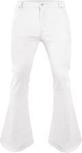 Men's Vintage Bell Bottom Pants 70s - Classic Stretch Flare