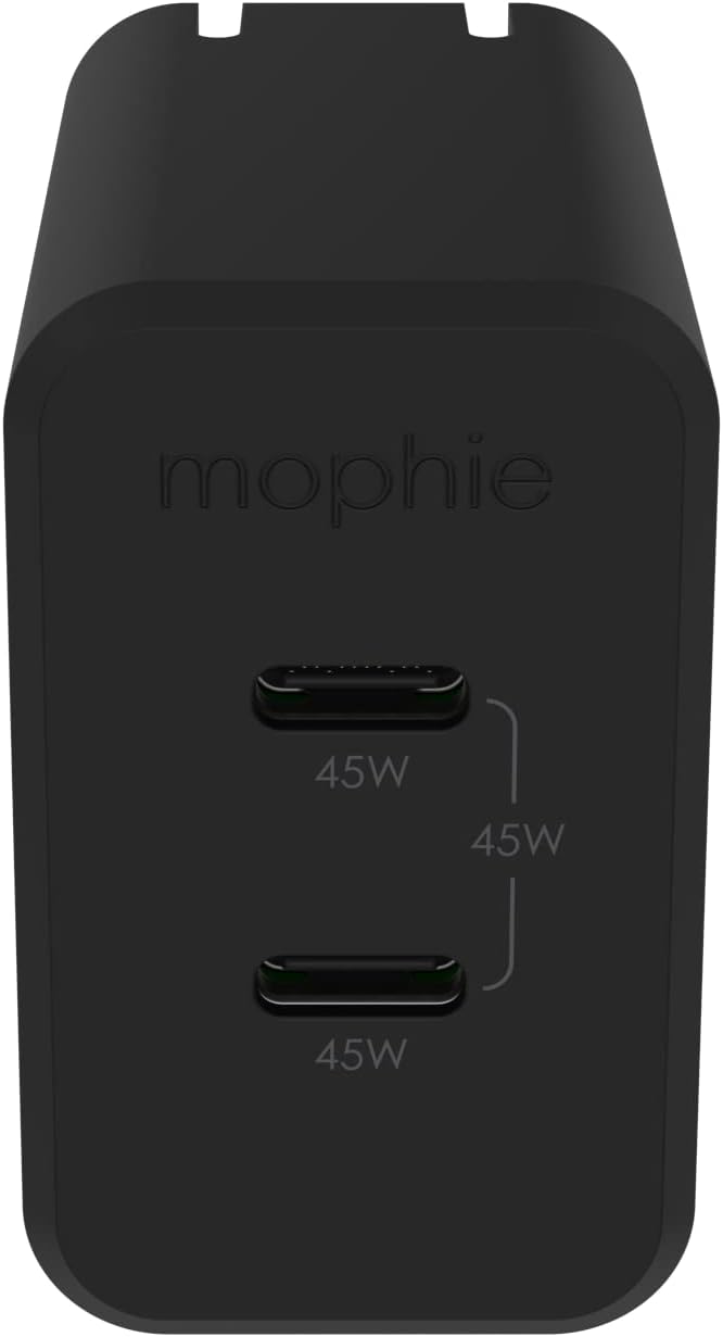 Mophie Speedport 45 USB-C Charger - Fast Compact Foldable Design