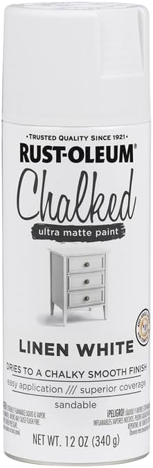 Rust-Oleum Chalked Ultra Matte Spray Paint for Easy DIY Projects