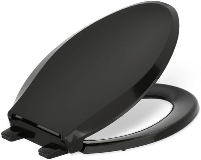 KOHLER Cachet ReadyLatch Elongated Toilet Seat for Comfort