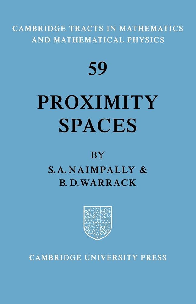 Proximity Spaces: A Comprehensive Guide to Mathematical Concepts