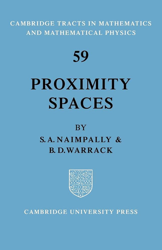 Proximity Spaces: A Comprehensive Guide to Mathematical Concepts