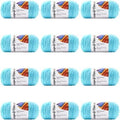 Soft Classic 12 Pack Solid Yarn Bulk - 100% Acrylic Value Pack