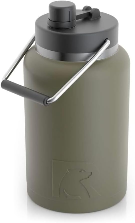 RTIC One Gallon Jug with Handle - Perfect for Travel & Hiking