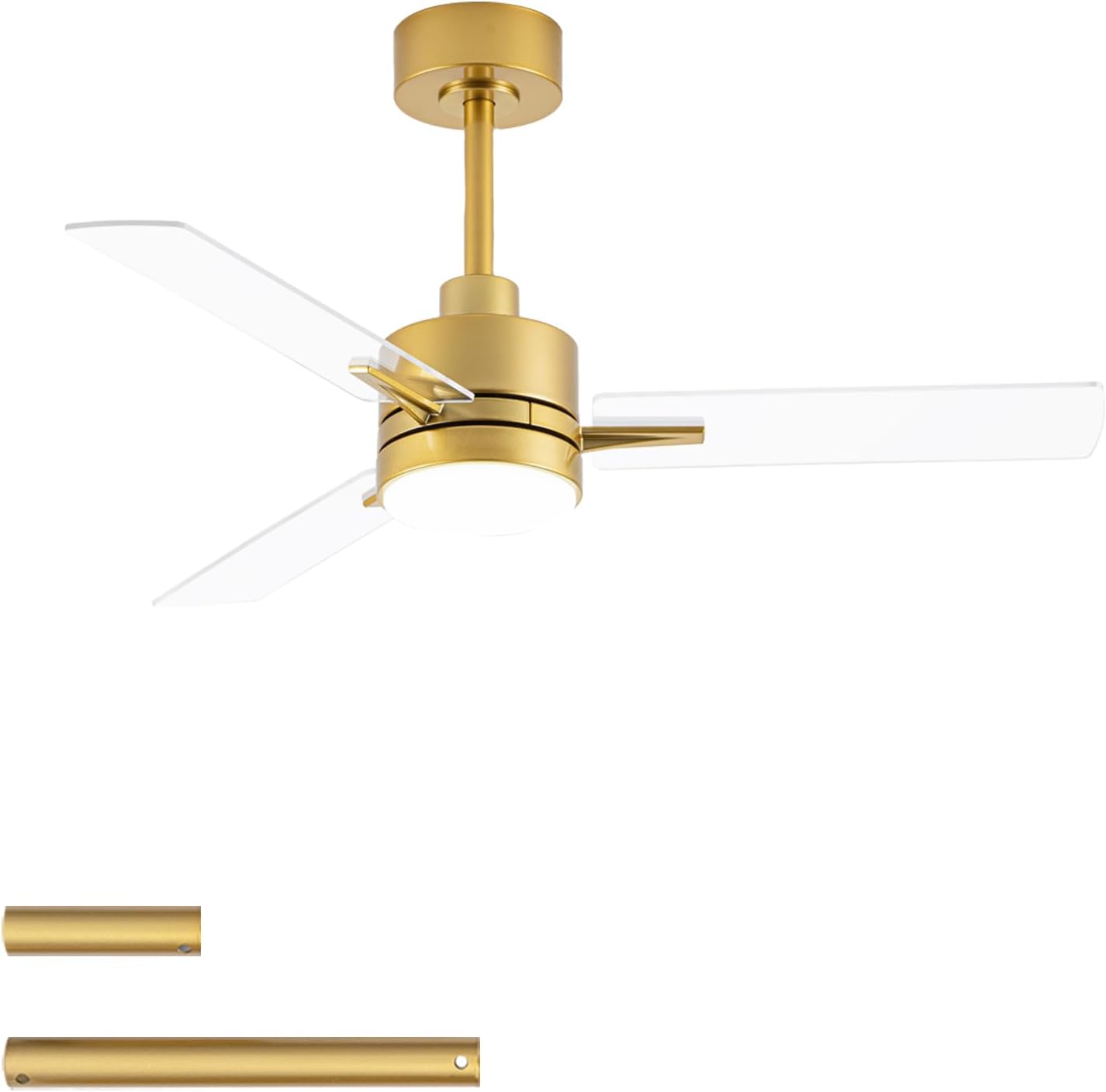 42in Ceiling Fan with Lights and Remote for Modern Spaces