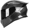 Carbon Fiber Full Face Motorcycle Helmet - Lightweight Sport Touring