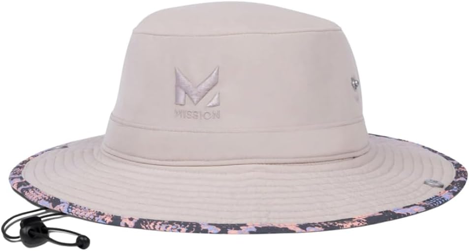 MISSION Cooling Bucket Hat - Lightweight Wide-Brim Unisex Hat