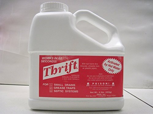 THRIFT T-600 Granular Drain Cleaner for Fast and Effective Use