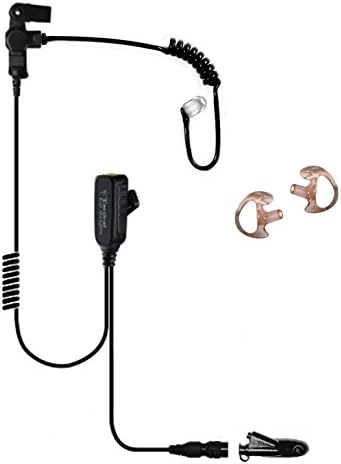 Hawk Lapel Microphone with Quick Release for Motorola HT Series