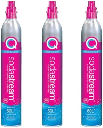 SodaStream 60L CO2 Carbonator - Quick Connect for Instant Refreshment!