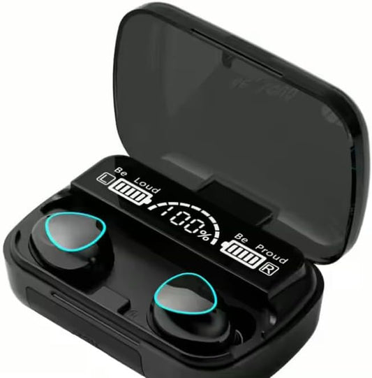 Wireless Earbuds with Powerbank - Stay Charged On-The-Go!