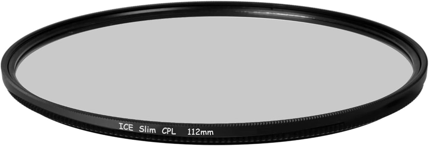 ICE Slim CPL 112mm Filter for Wide Angle Lenses - High Quality