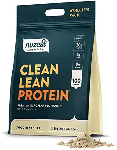 Nuzest Pea Protein Powder - Premium Vegan Protein Shake 5.5 lb