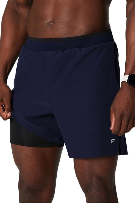 Fabletics Men's The Fundamental Short II for Workout and Gym