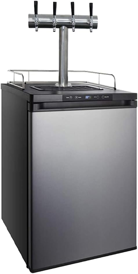 TWELVETAP Stainless Steel Kegerator - 4 Taps