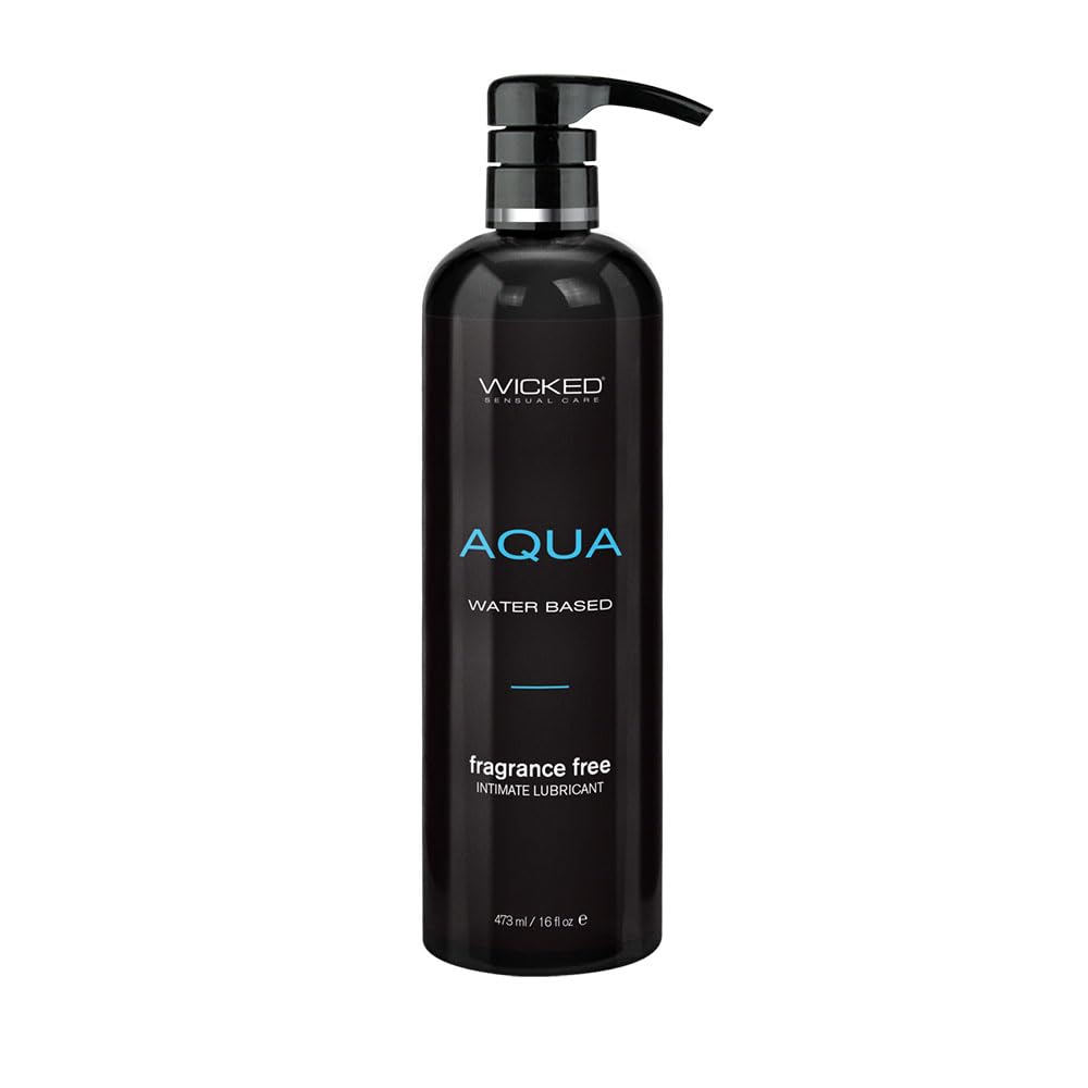 Wicked Aqua Water Based 16 Fl OZ: Luxurious Spa Quality Lube