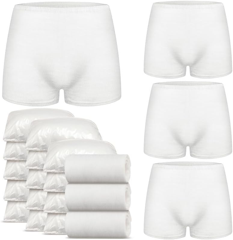 Disposable Men Cotton Underwear for Travel and Spa Comfort