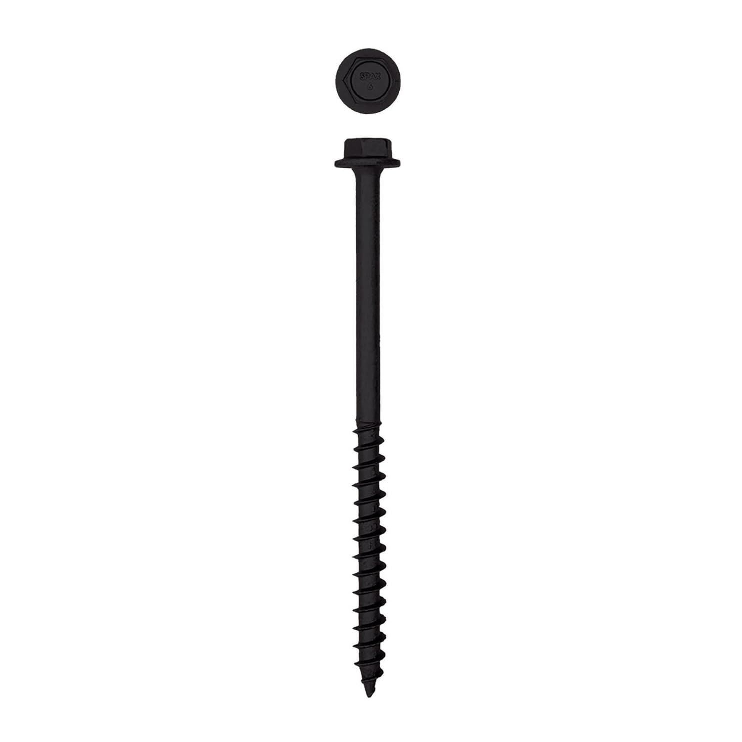 3/8 in x 6 in Exterior Hex Head Structural Wood Lag Screws