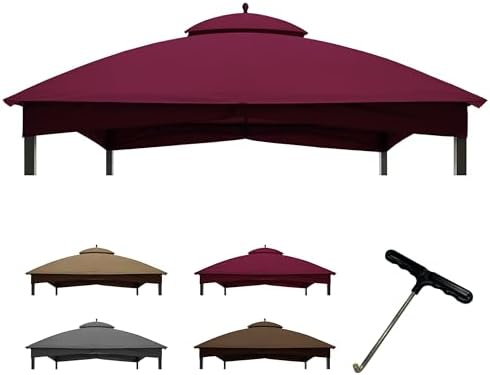 Coastshade Replacement Gazebo Canopy Top for 10x12 Gazebos