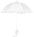 Lace Umbrella Parasol Vintage White Wedding Parasol - Elegant Photo