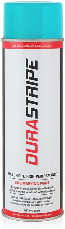 DuraStripe Athletic Field Marking Paint in Teal for Sports Fields