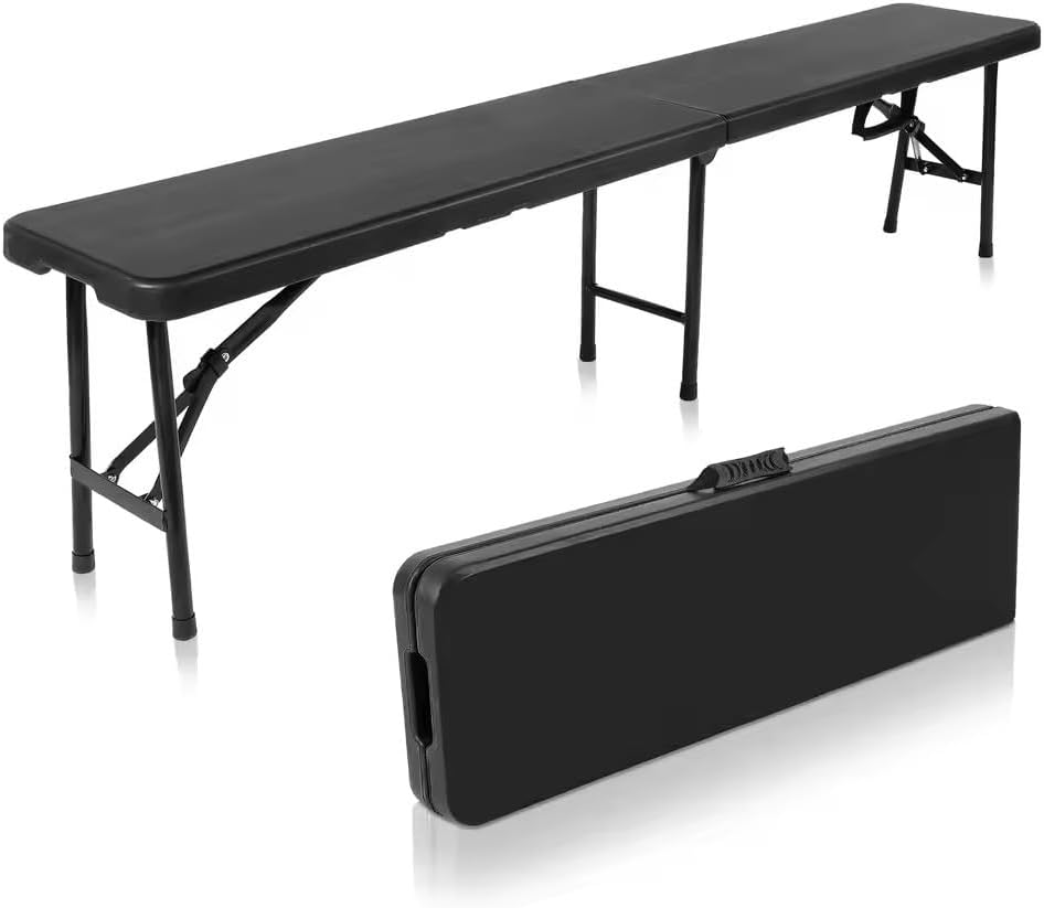 Plastic Folding Bench by New Home Era for All Occasions