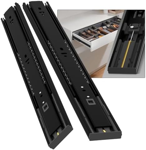 Soft Close Drawer Slides Rails for Smooth and Quiet Operation
