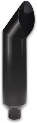 5 in Inlet 7 in Outlet Gloss Black Stainless Steel Diesel Smoker Tip