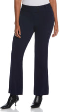Rafaella Curvy Fit Gabardine Bootcut Dress Pants - Flattering All-Day
