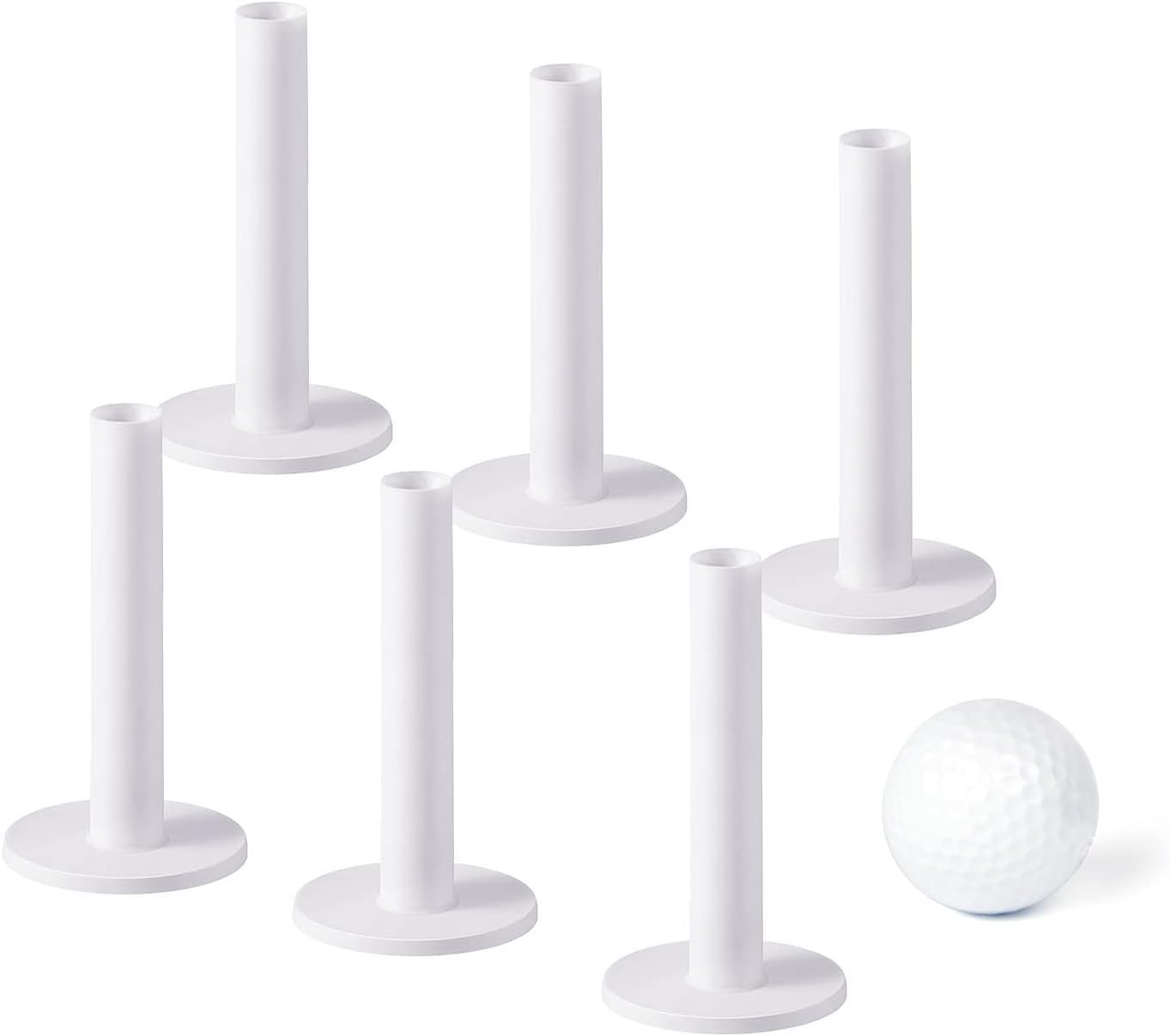 MAZEL Rubber Golf Tees Set: High Performance!