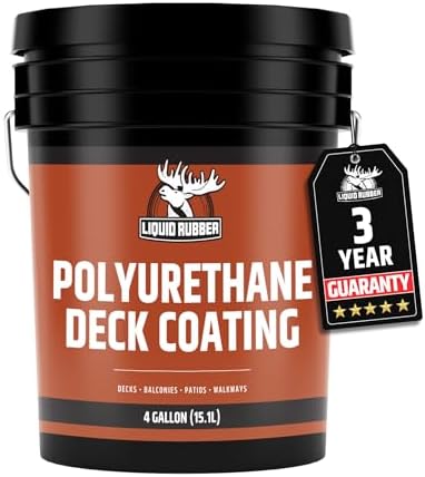 Liquid Rubber Polyurethane Deck Coating for Ultimate Protection