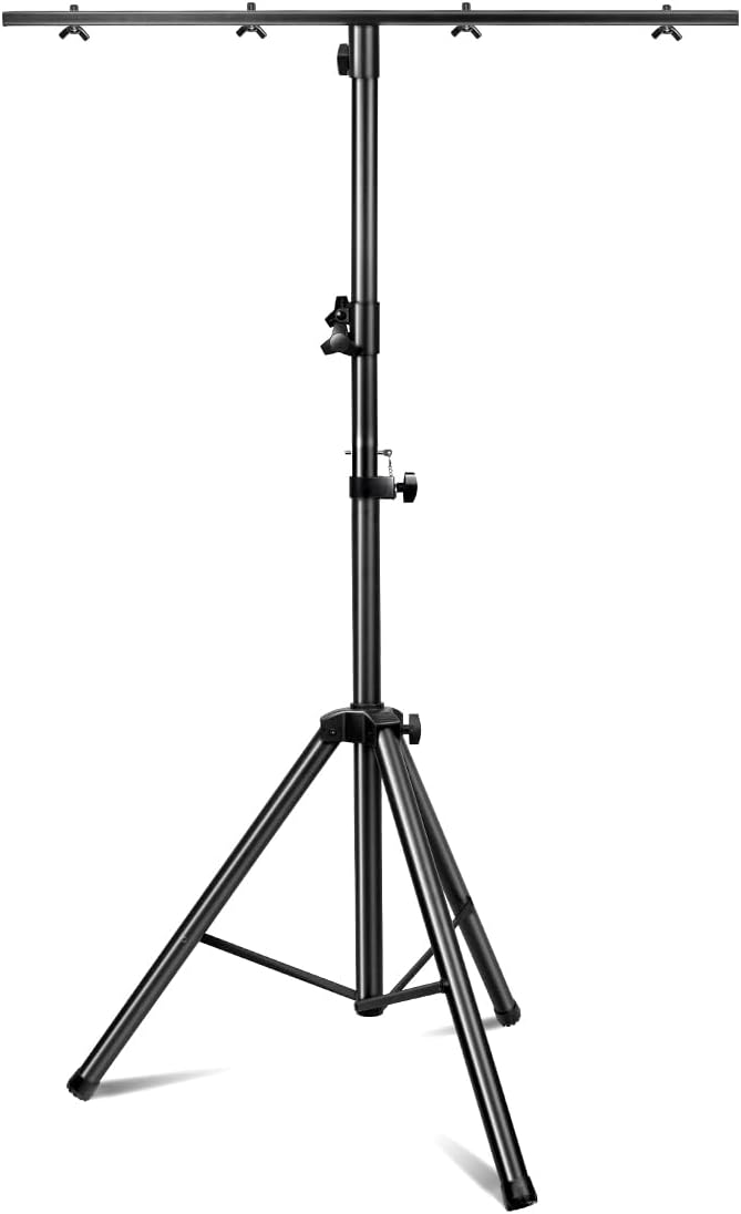 DJ Lights Stand Adjustable Height for Parties and Events