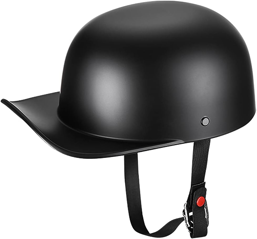 Baseball Style Cap Motorcycle Helmet for Unisex-Adult Riders