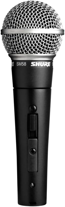 Shure SM58 Dynamic Microphone for Vocals and Podcasting