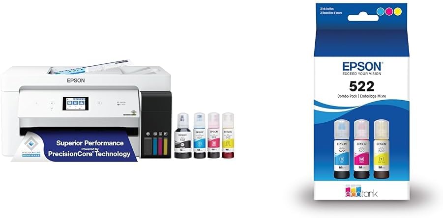 Epson EcoTank ET-15000 Wireless Color All-in-One Supertank Printer