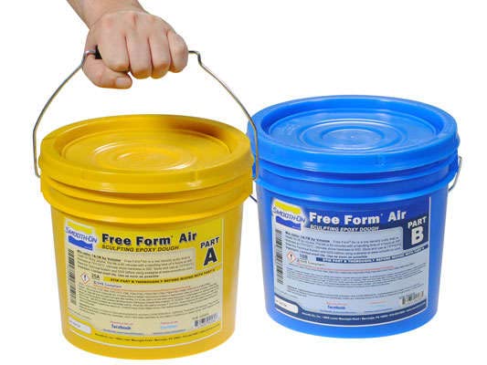 Free Form AIR Epoxy Dough for Art and Industrial Applications