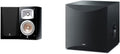 YAMAHA NS-333 Bookshelf Speakers and NS-SW100 Subwoofer Bundle - Clear