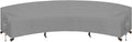 Outdoor Sectional Sofa Cover Waterproof Curved Patio Cover - Fits up