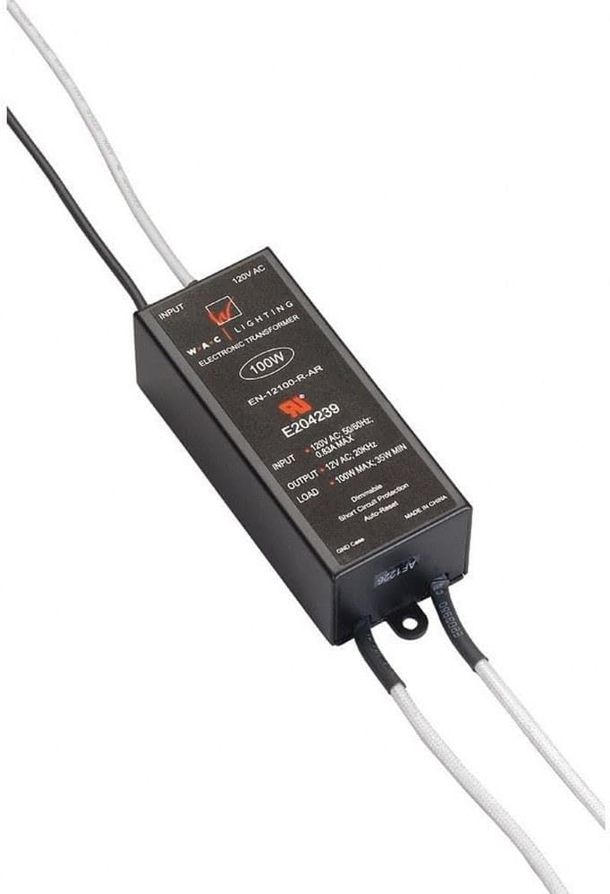WAC Lighting EN-12100-R-AR Electronic Transformer for 12V Systems
