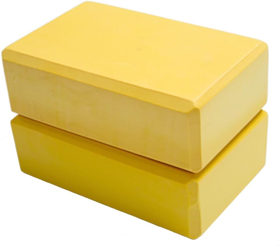 Yoga Blocks for Balance & Strength - 2Pc Set - 9 x 6 x 3 in