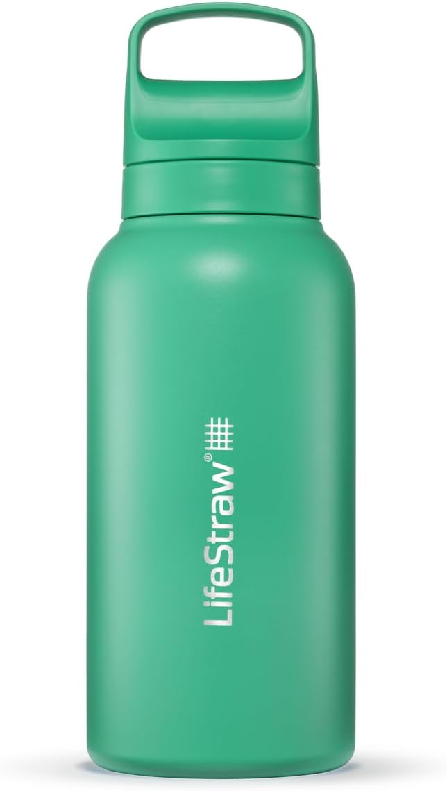 LifeStraw Go Series Insulated Stainless Steel Water Filter Bottle