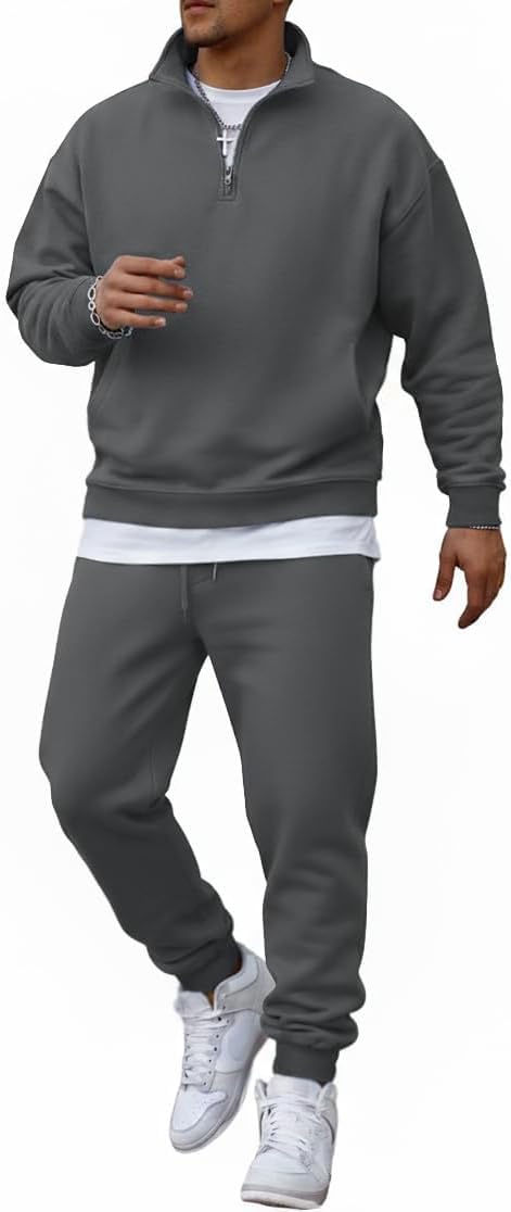 COOFANDY 2 Piece Set for Men Casual Track Suits Fashion Outfits
