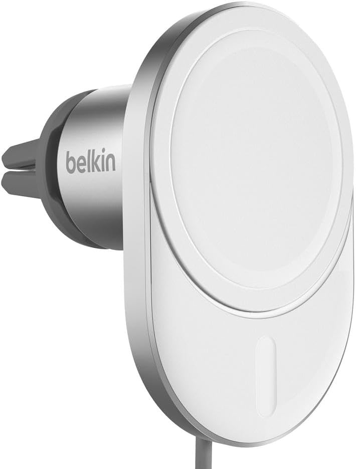 15W Fast Charging Belkin MagSafe Car Charger for iPhone - Secure Mount
