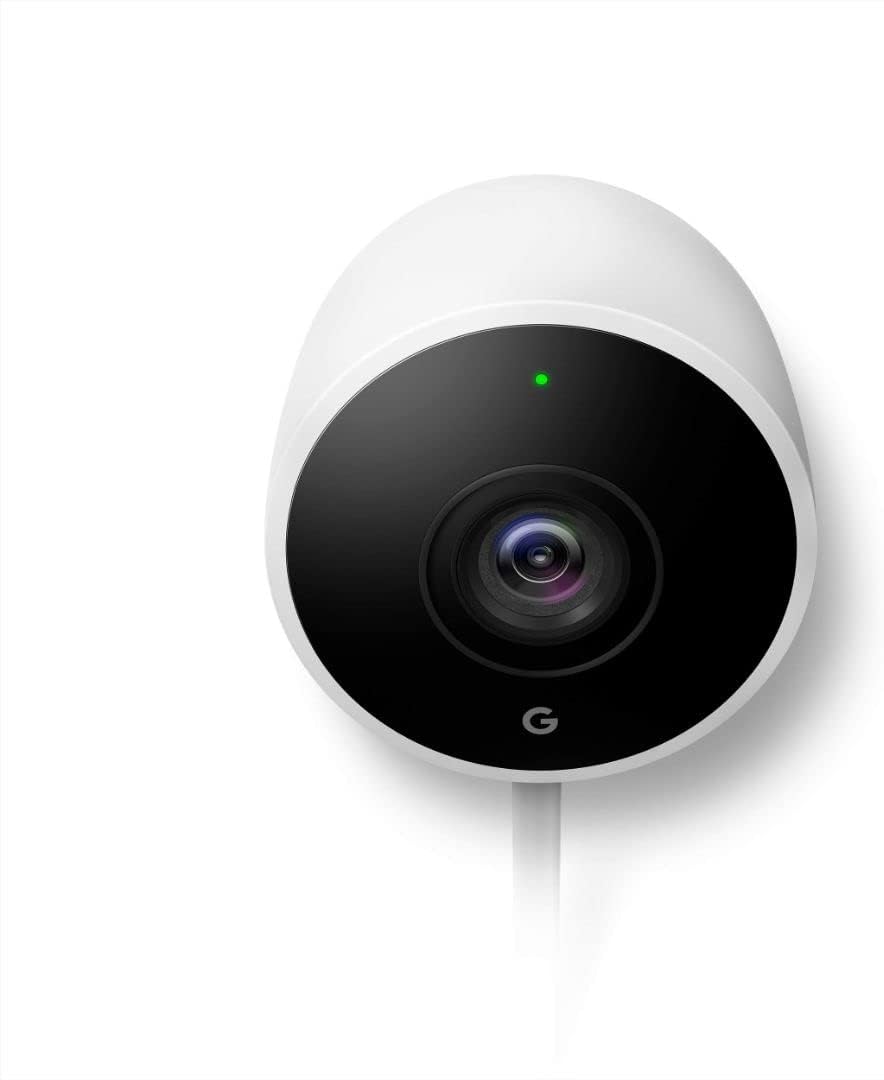 Google Nest Cam Outdoor - Weatherproof Surveillance with Night Vision