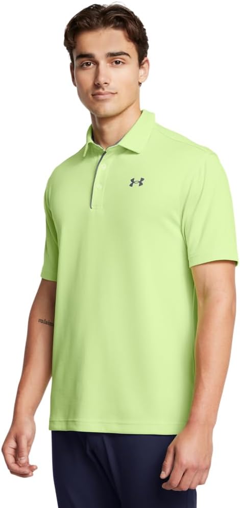 Under Armour Men's Tech Golf Polo: Soft, Light & Breathable Fabric