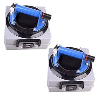 IMT 2 Pack 8in Glass Suction Cup for Heavy Duty Lifting