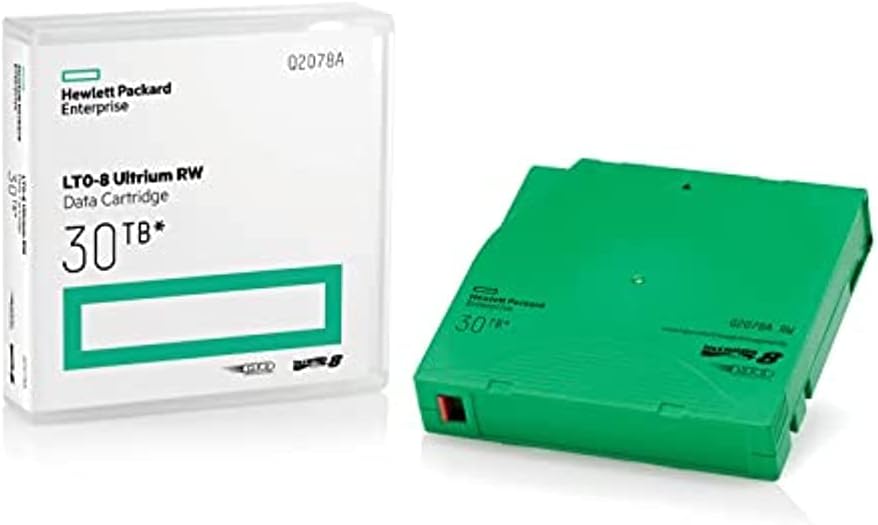 HPE LTO Ultrium Green Storage Media for Reliable Data Backup