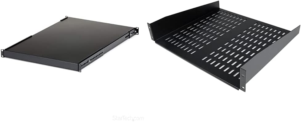 1U 4-Post Adjustable Server Rack Mount Shelf Bundle Review